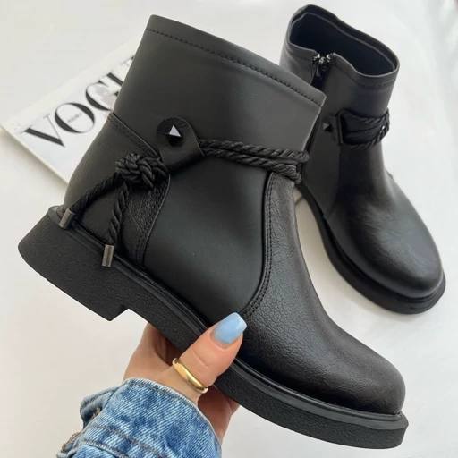 نیم بوت زنانه طنابی