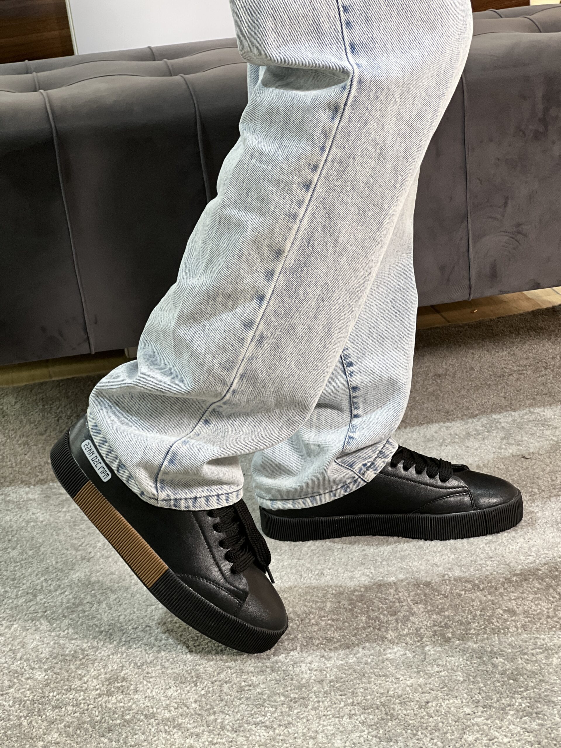 کفش ونس مردانه پلندبیر مدل ترندی – سفید، مشکی و ترکیبی قهوه‌ای | سایز ۴۱ تا ۴۴، طراحی ساده و دوردوخت مقاوم